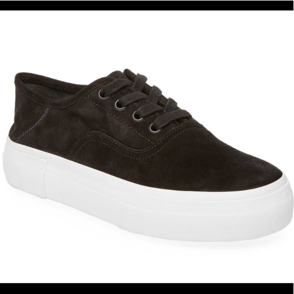 VINCE Suede Platform Sneaker